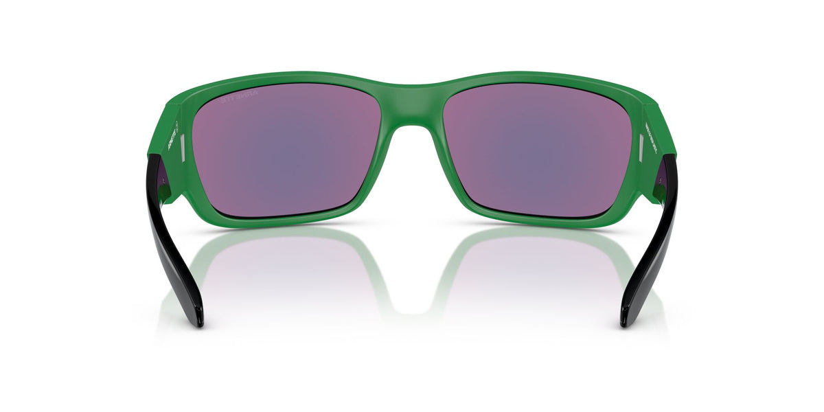 Arnette Lil' Snap 0AN4324 2878F2 61 Matte Green / Green Mirror 61 / Polycarbonate / Injected / Injected