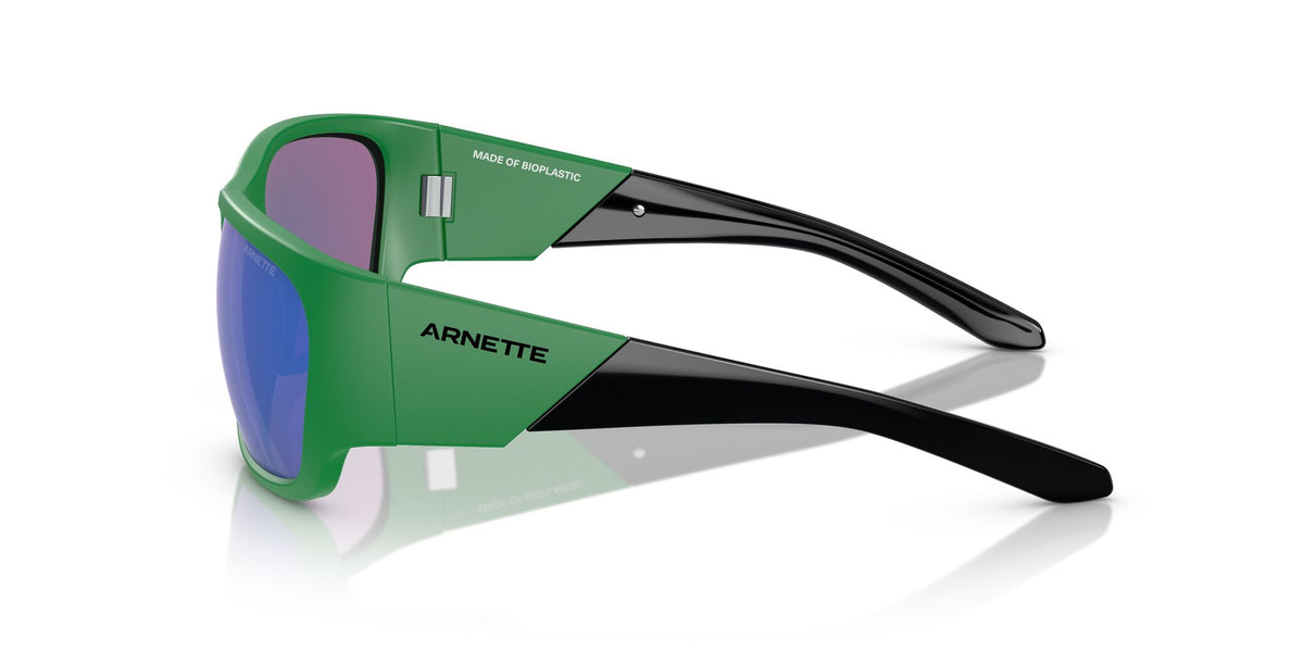 Arnette Lil' Snap 0AN4324 2878F2 61 Matte Green / Green Mirror 61 / Polycarbonate / Injected / Injected