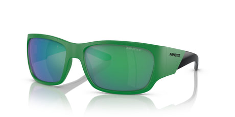 Arnette Lil' Snap 0AN4324 2878F2 61 Matte Green / Green Mirror 61 / Polycarbonate / Injected / Injected