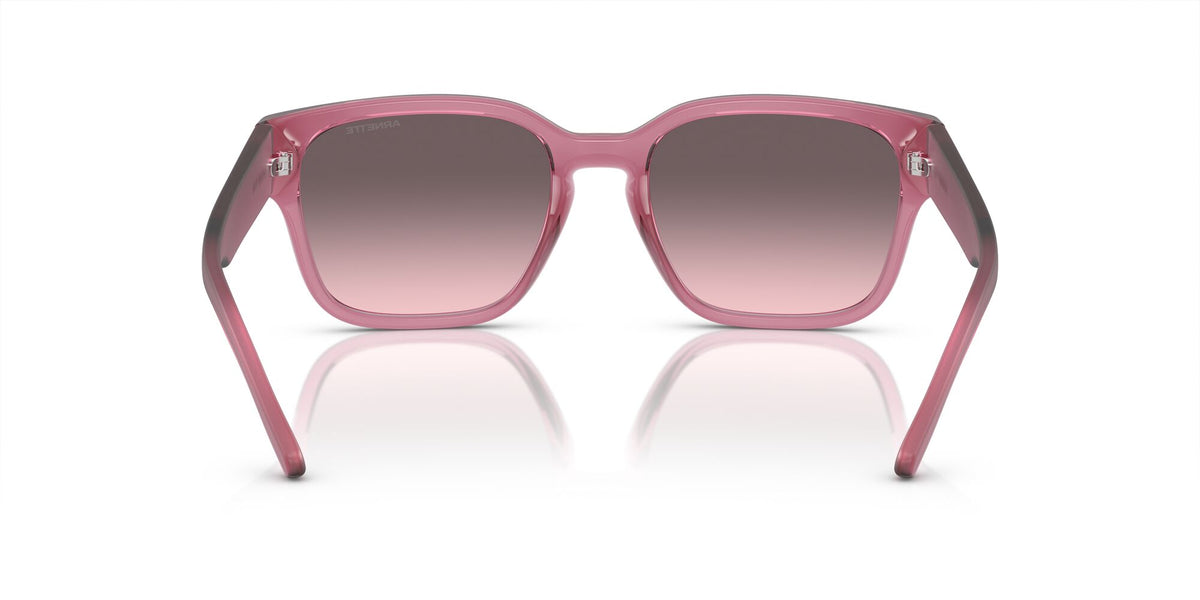 Arnette Hamie 0AN4325 2907H9 54 Transparent Pink / Rose Gradient Grey Mirror Blue 54 / Polycarbonate / Injected / Injected