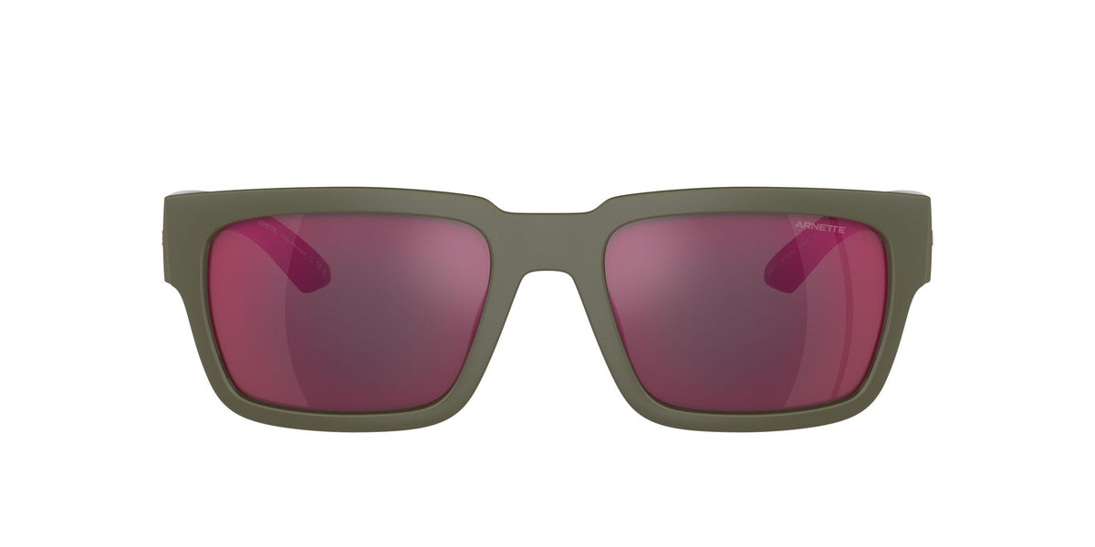 Arnette Samhty 0AN4326U 28546Q 55 Military Green / Grey Mirror Orange/Yellow 55 / Polycarbonate / Injected / Injected