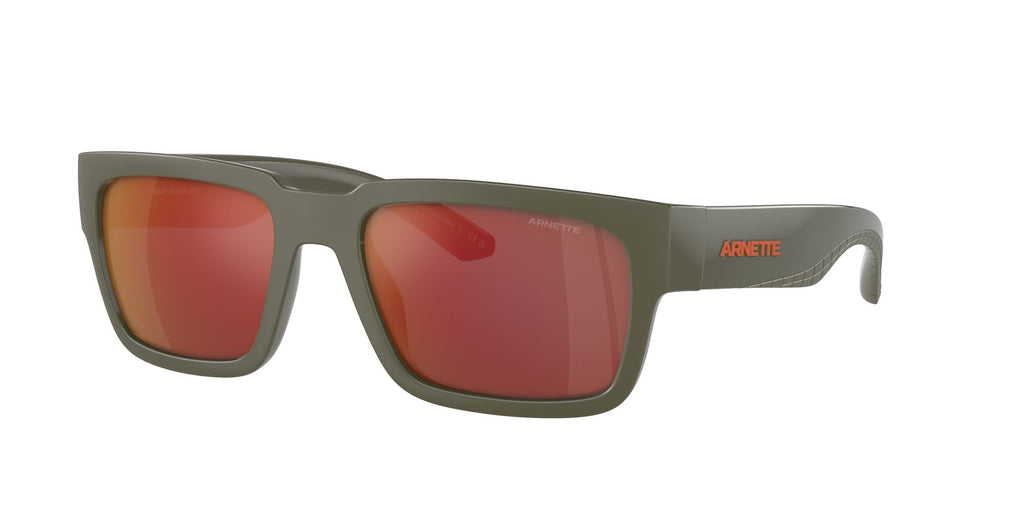 Arnette Samhty 0AN4326U 28546Q 55 Military Green / Grey Mirror Orange/Yellow 55 / Polycarbonate / Injected / Injected