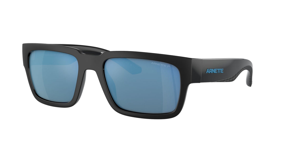 Arnette Samhty 0AN4326U 290022 55 Recycled Black / Dark Grey Mirror Water Polarized 55 / Polycarbonate / Injected / Injected