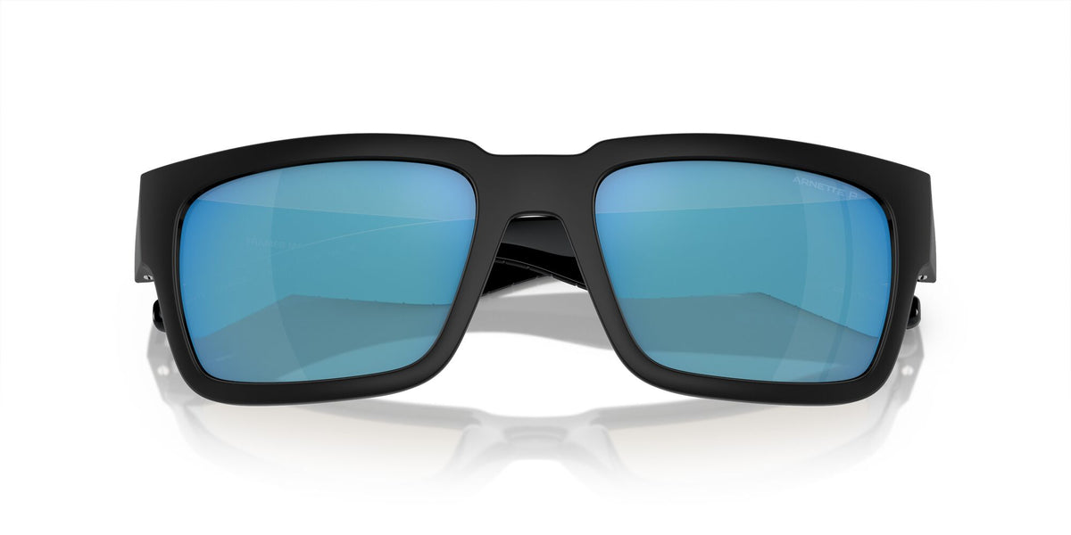 Arnette Samhty 0AN4326U 290022 55 Recycled Black / Dark Grey Mirror Water Polarized 55 / Polycarbonate / Injected / Injected