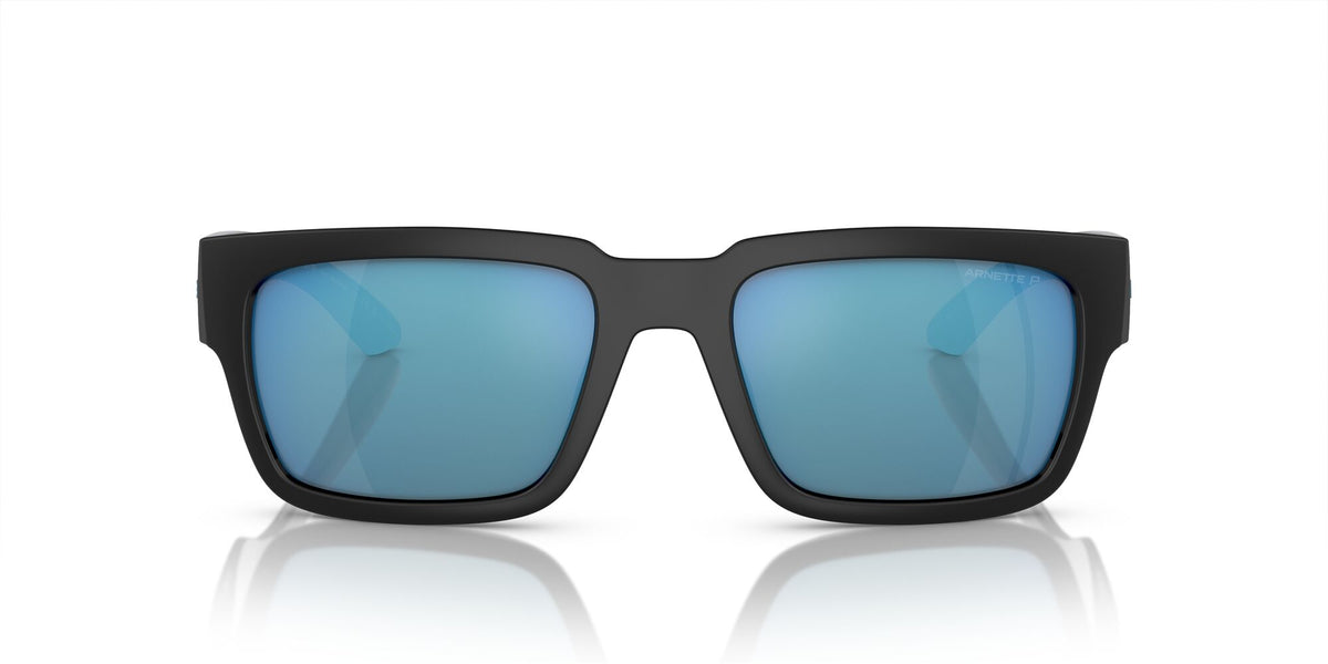 Arnette Samhty 0AN4326U 290022 55 Recycled Black / Dark Grey Mirror Water Polarized 55 / Polycarbonate / Injected / Injected
