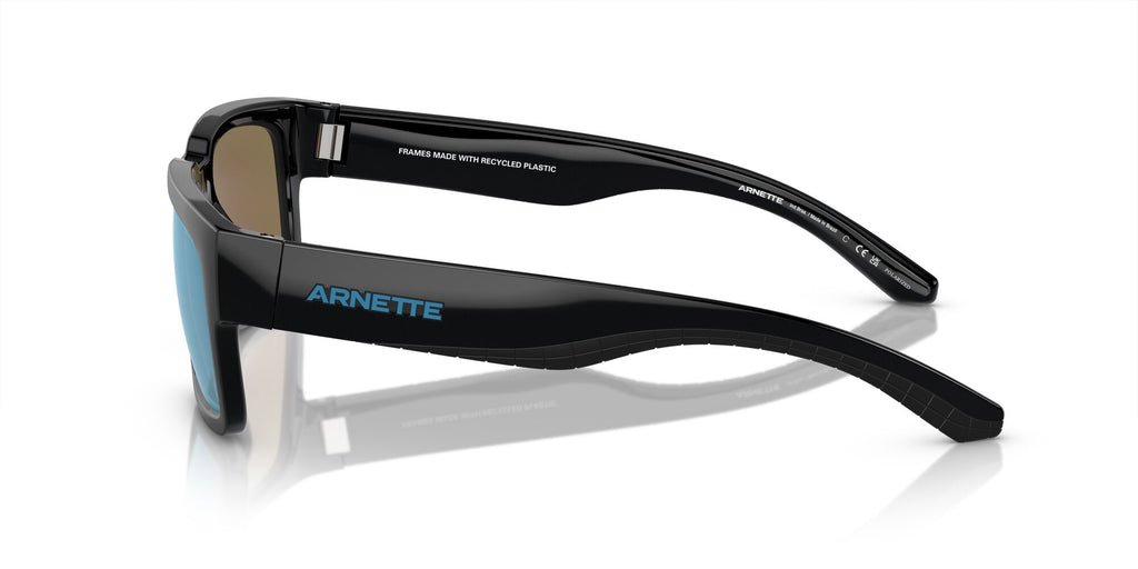 Arnette Samhty 0AN4326U 290022 55 Recycled Black / Dark Grey Mirror Water Polarized 55 / Polycarbonate / Injected / Injected