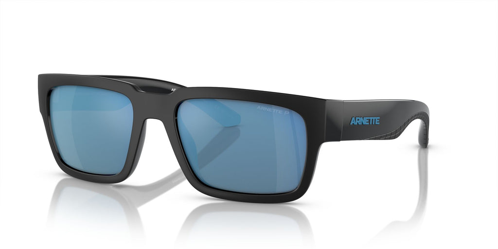 Arnette Samhty 0AN4326U 290022 55 Recycled Black / Dark Grey Mirror Water Polarized 55 / Polycarbonate / Injected / Injected