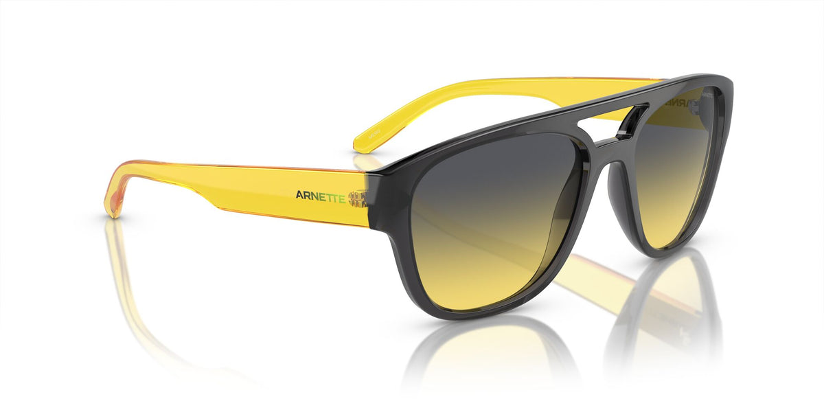 Arnette Mew2 0AN4327 27862Q 56 Transparent Grey / Yellow/Dark Grey 56 / Polycarbonate / Injected / Injected