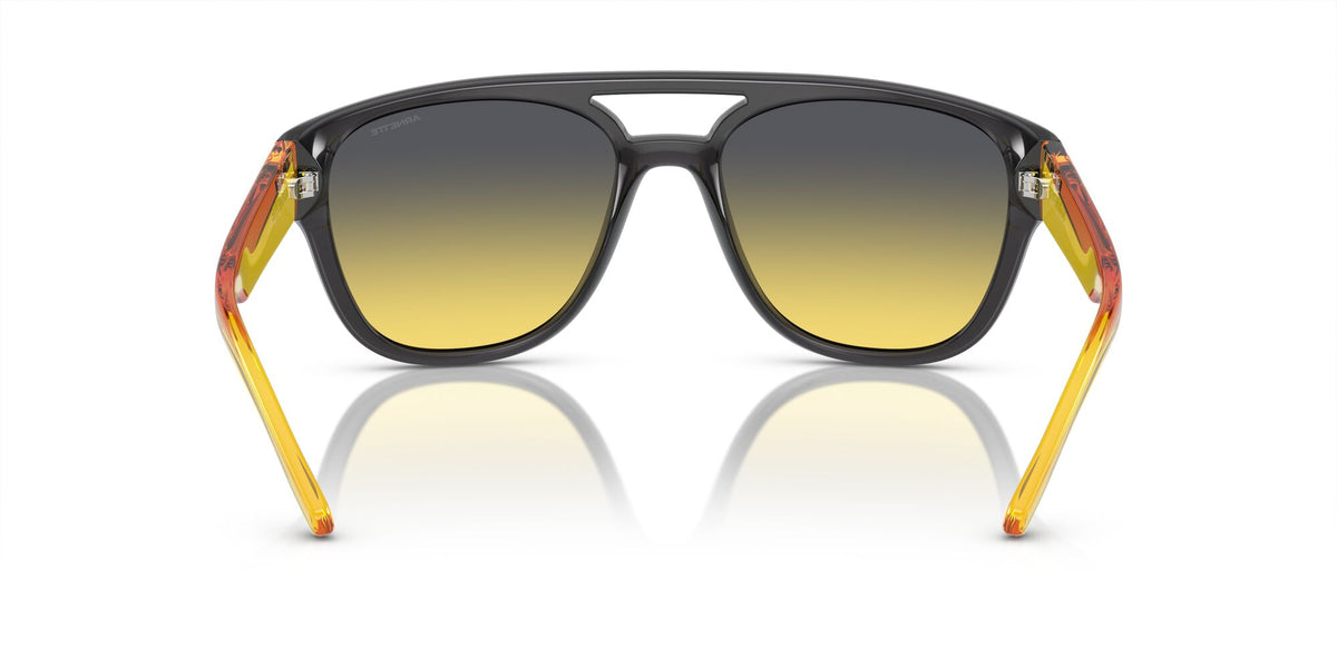 Arnette Mew2 0AN4327 27862Q 56 Transparent Grey / Yellow/Dark Grey 56 / Polycarbonate / Injected / Injected
