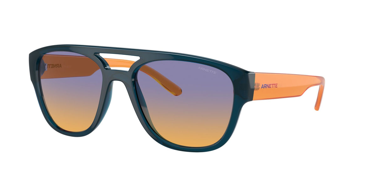 Arnette Mew2 0AN4327 29012H 56 Transparent Blue / Fifty Blue/Orange 56 / Polycarbonate / Injected / Injected