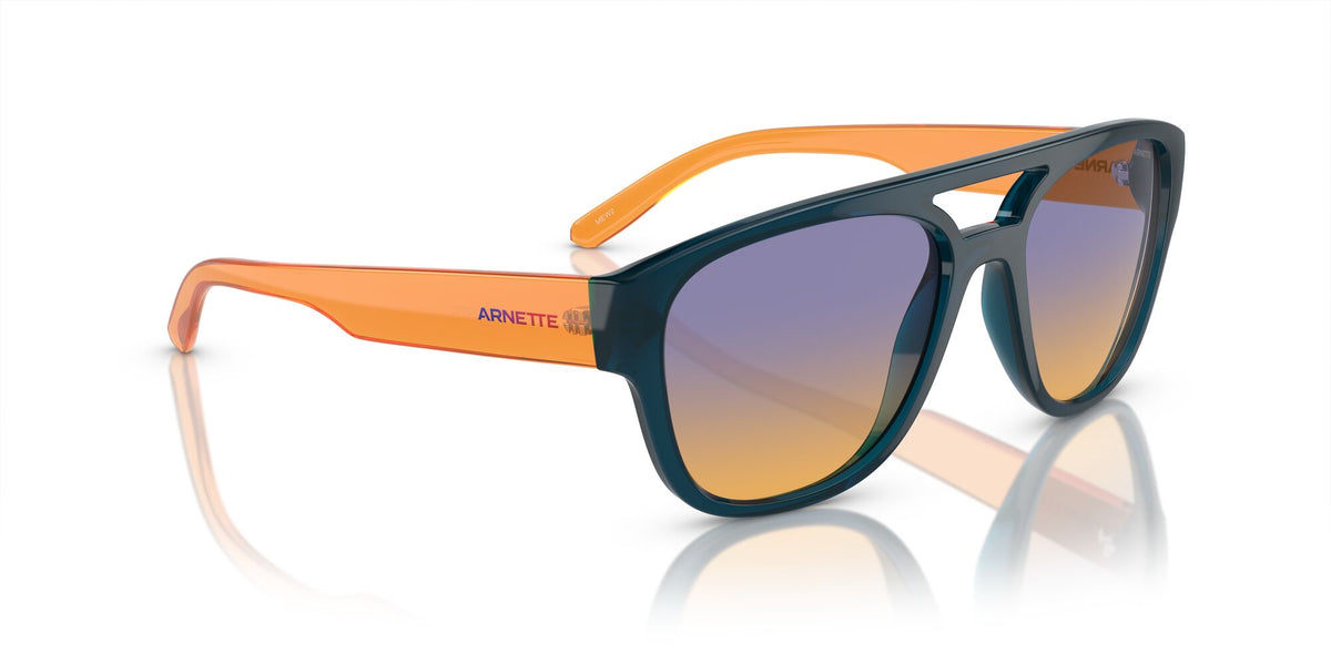 Arnette Mew2 0AN4327 29012H 56 Transparent Blue / Fifty Blue/Orange 56 / Polycarbonate / Injected / Injected
