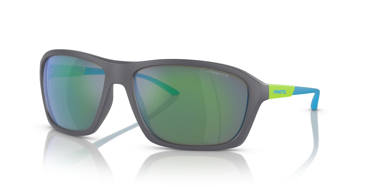 Arnette Nitewish 0AN4329 28538N 63 Matte Light Grey / Blue/Green 63 / Polycarbonate / Injected / Injected