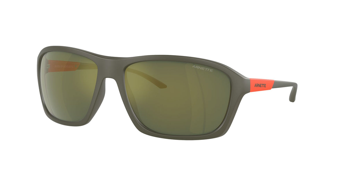 Arnette Nitewish 0AN4329 28546R 63 Matte Military Green / Dark Green Mirror Petrol 63 / Polycarbonate / Injected / Injected