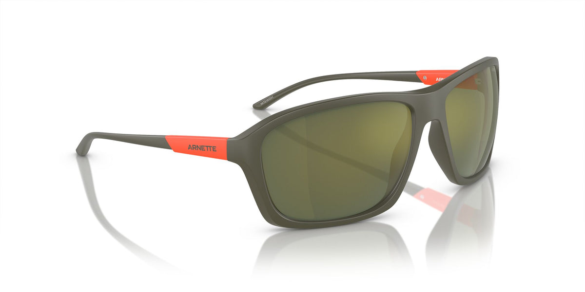 Arnette Nitewish 0AN4329 28546R 63 Matte Military Green / Dark Green Mirror Petrol 63 / Polycarbonate / Injected / Injected