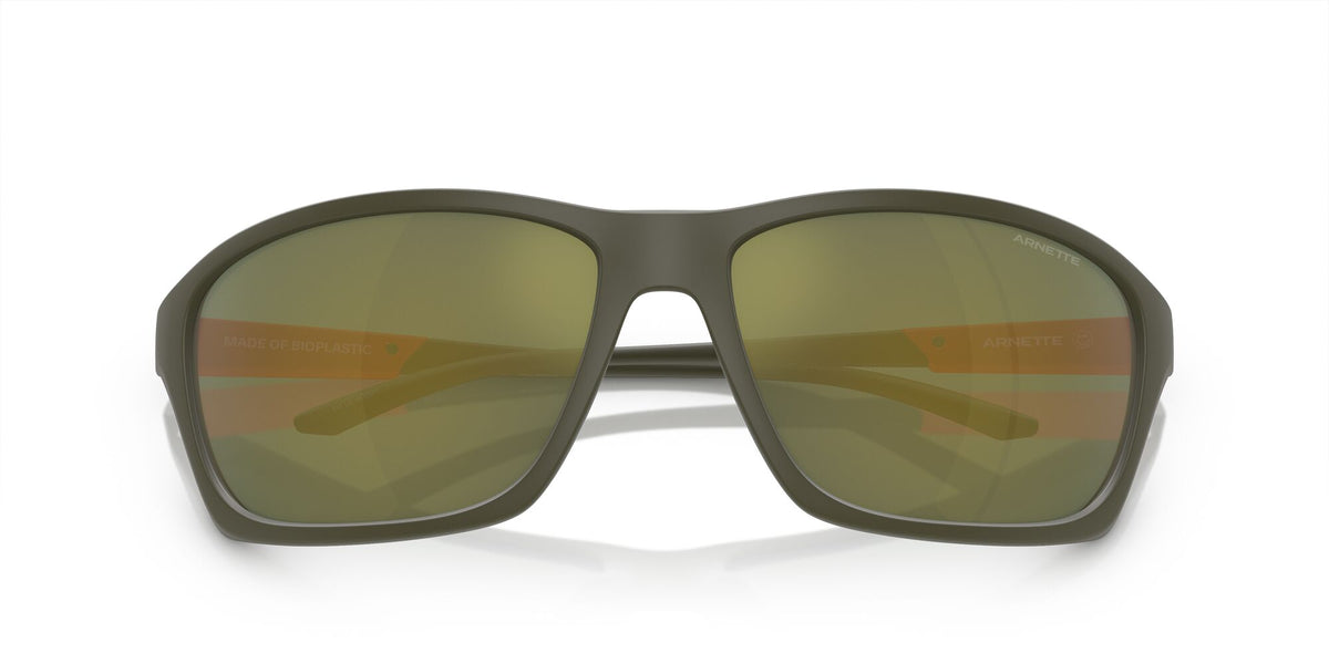 Arnette Nitewish 0AN4329 28546R 63 Matte Military Green / Dark Green Mirror Petrol 63 / Polycarbonate / Injected / Injected
