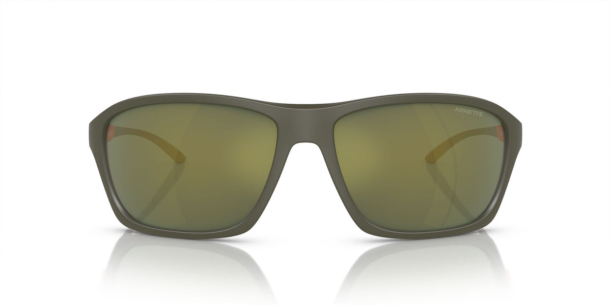Arnette Nitewish 0AN4329 28546R 63 Matte Military Green / Dark Green Mirror Petrol 63 / Polycarbonate / Injected / Injected