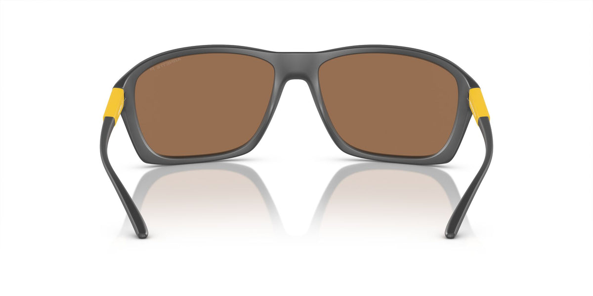 Arnette Nitewish 0AN4329 28702T 63 Matte Grey / Brown Mirror Gold Polarized 63 / Polycarbonate / Injected / Injected