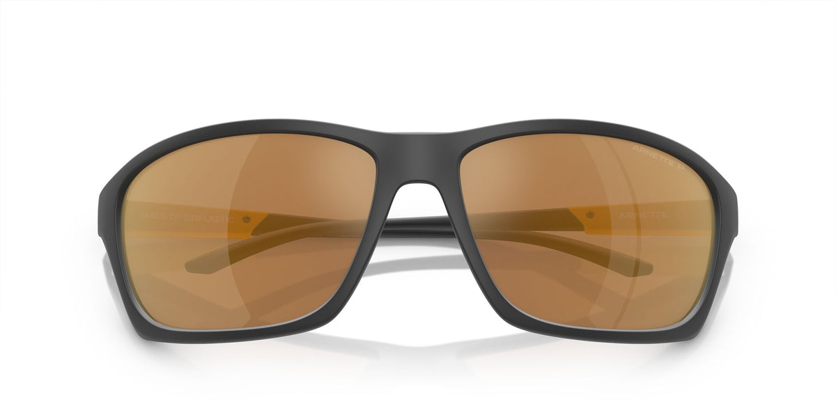 Arnette Nitewish 0AN4329 28702T 63 Matte Grey / Brown Mirror Gold Polarized 63 / Polycarbonate / Injected / Injected