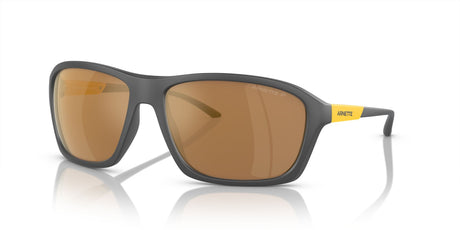 Arnette Nitewish 0AN4329 28702T 63 Matte Grey / Brown Mirror Gold Polarized 63 / Polycarbonate / Injected / Injected