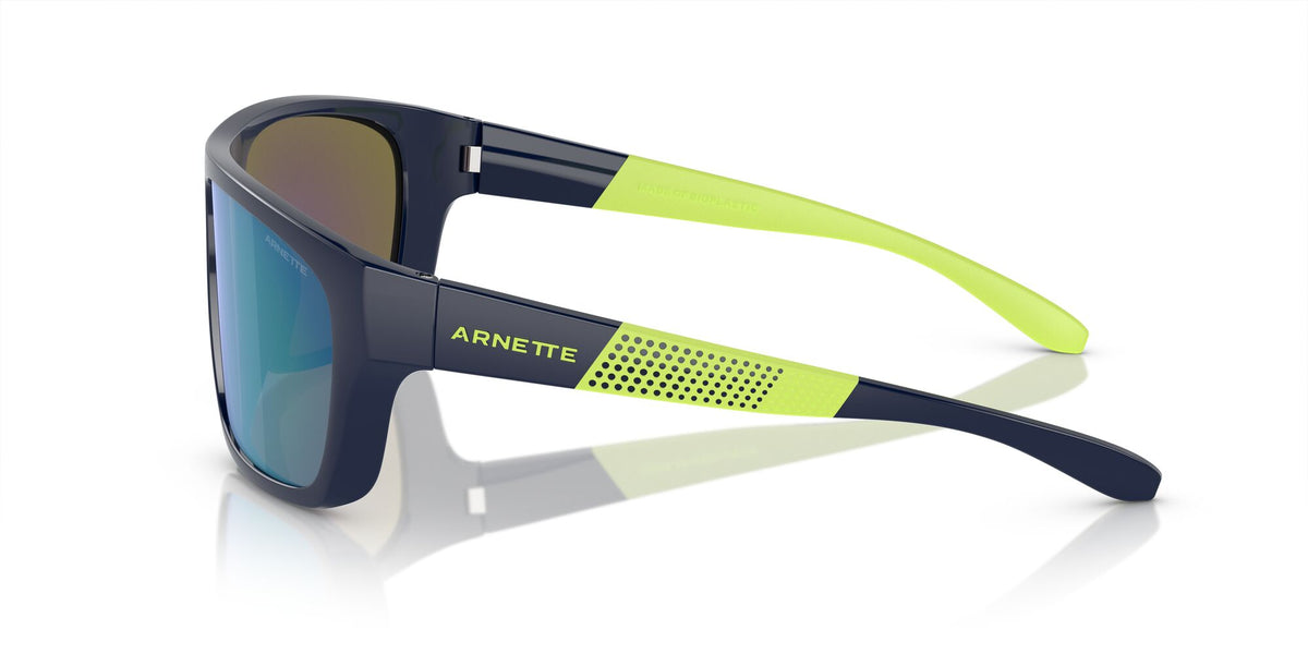 Arnette Hijiki 0AN4330 27628N 63 Blue / Green Mirror Green 63 / Polyamide / Injected / Injected