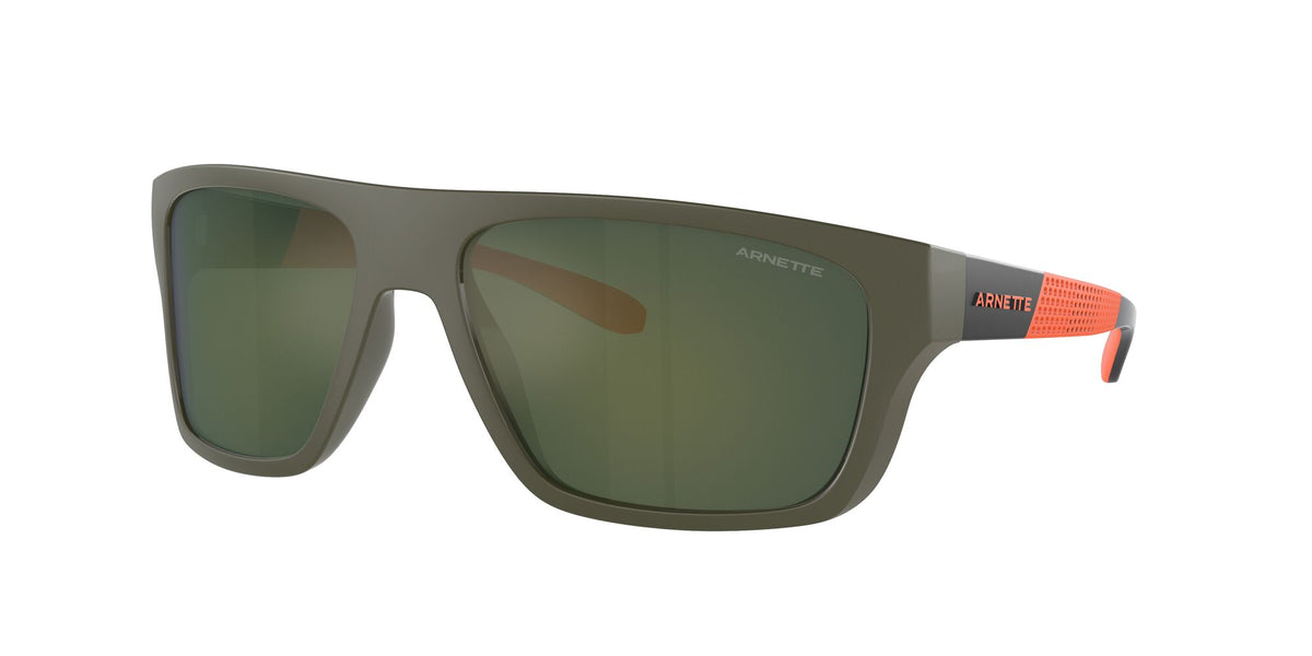 Arnette Hijiki 0AN4330 28546R 63 Military Green / Light Green Mirror Petrol 63 / Polyamide / Injected / Injected
