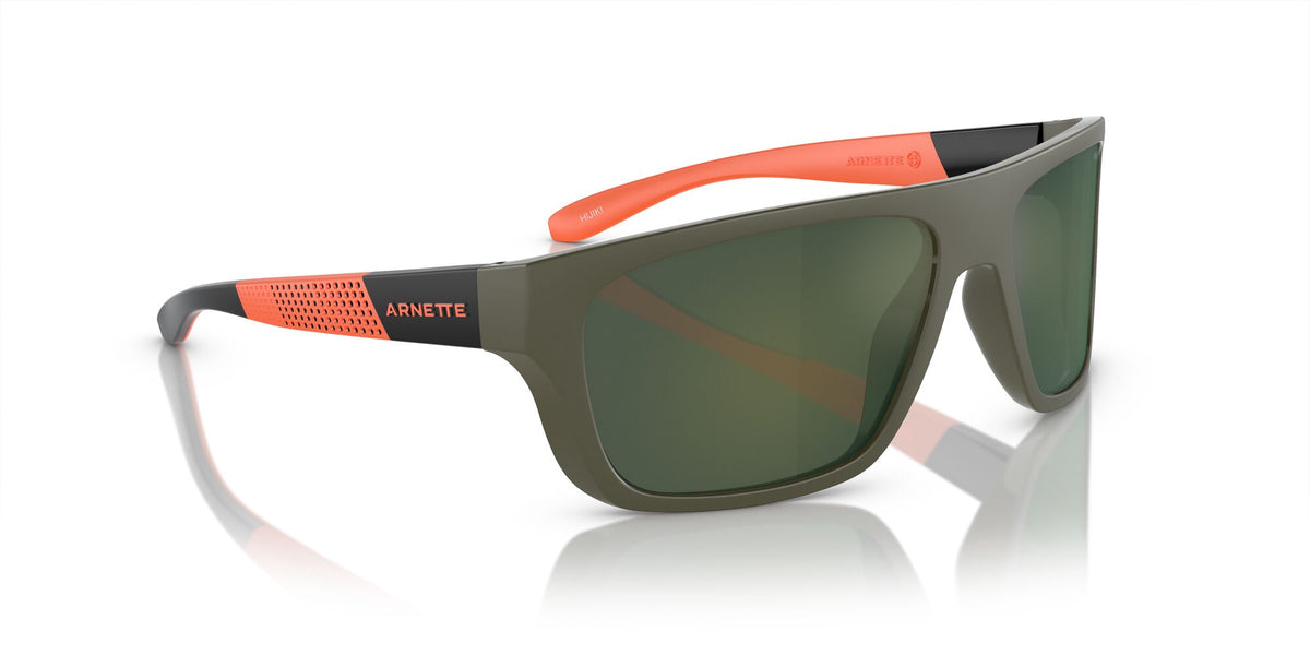 Arnette Hijiki 0AN4330 28546R 63 Military Green / Light Green Mirror Petrol 63 / Polyamide / Injected / Injected