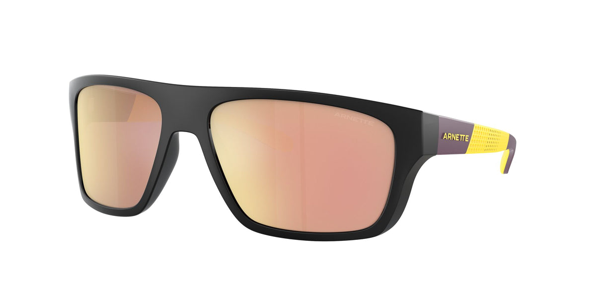 Arnette Hijiki 0AN4330 29047J 63 Black / Violet Mirror Rose Gold 63 / Polyamide / Injected / Injected