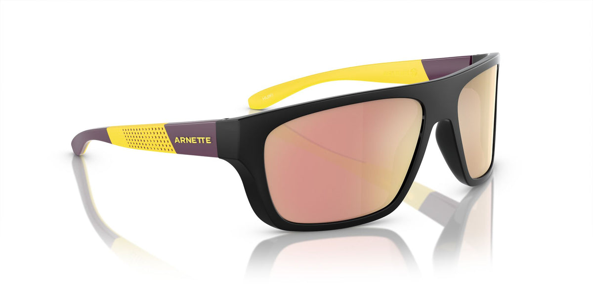 Arnette Hijiki 0AN4330 29047J 63 Black / Violet Mirror Rose Gold 63 / Polyamide / Injected / Injected