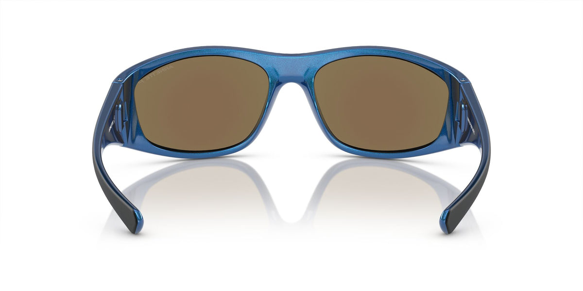 Arnette Ilum 0AN4331 292322 64 Matte Black/Shiny Alumina Blue / Dark Grey Mirror Water Polar 64 / Polycarbonate / Injected / Injected