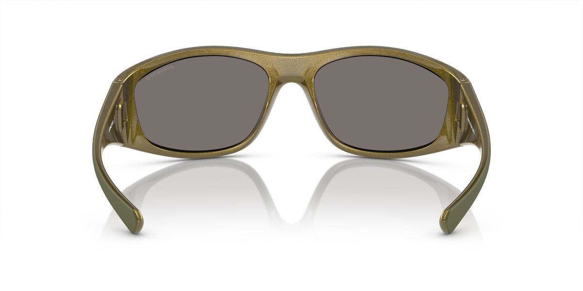 Arnette Ilum 0AN4331 29246G 64 Matte Military/Alumina Light Green / Light Grey Mirror Silver 80 64 / Polycarbonate / Injected / Injected