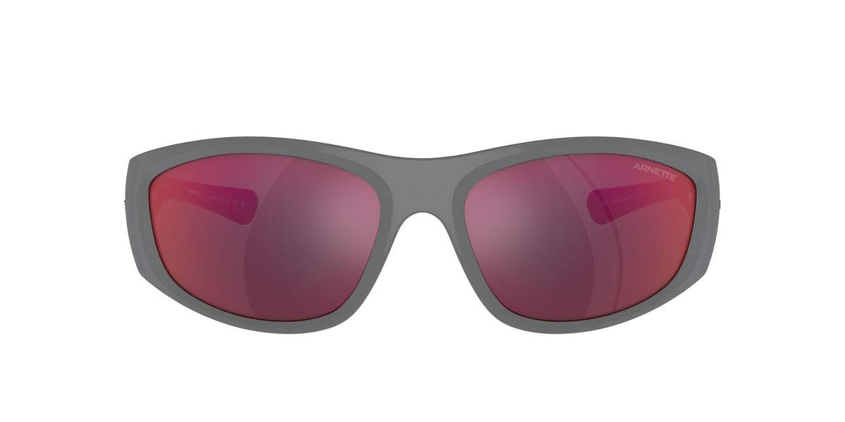 Arnette Ilum 0AN4331 29256Q 64 Matte Grey/Alumina Bronze / Grey Mirror Orange/Yellow 64 / Polycarbonate / Injected / Injected