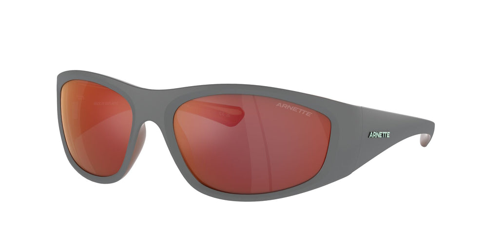 Arnette Ilum 0AN4331 29256Q 64 Matte Grey/Alumina Bronze / Grey Mirror Orange/Yellow 64 / Polycarbonate / Injected / Injected