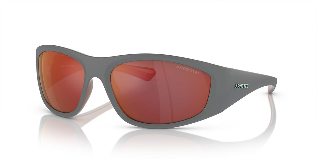 Arnette Ilum 0AN4331 29256Q 64 Matte Grey/Alumina Bronze / Grey Mirror Orange/Yellow 64 / Polycarbonate / Injected / Injected