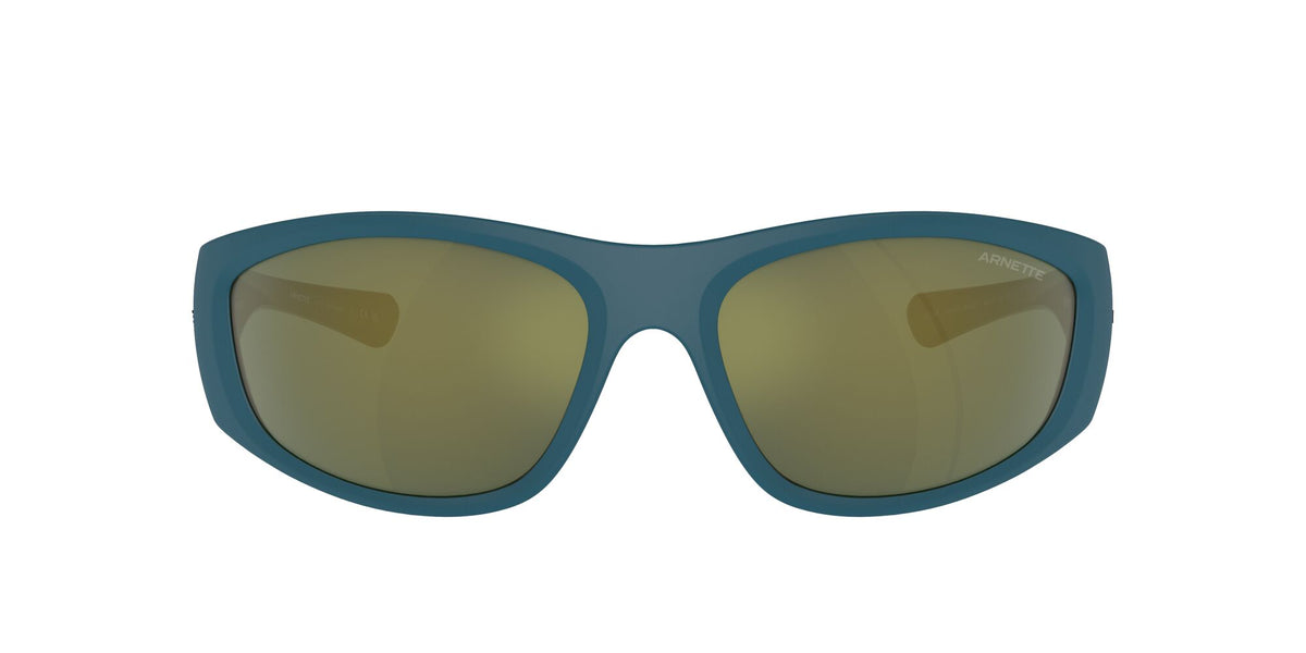 Arnette Ilum 0AN4331 29266R 64 Matte Blue/Alumina Emerald / Dark Green Mirror Petrol 64 / Polycarbonate / Injected / Injected