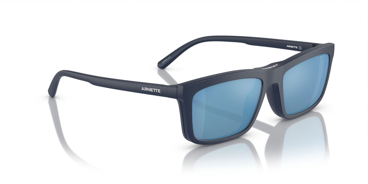 Arnette Hypno 2.0 0AN4333 27591W 55 Matte Dark Blue / Clear 55 / Polycarbonate / Injected / Injected