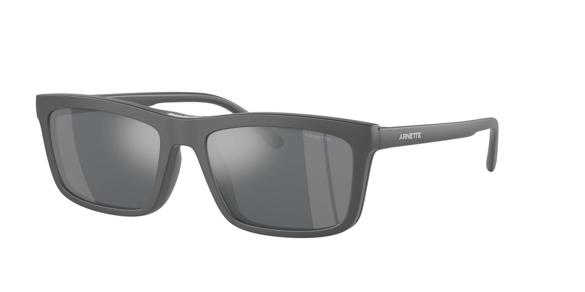 Arnette Hypno 2.0 0AN4333 28411W 55 Matte Dark Grey / Clear 55 / Polycarbonate / Injected / Injected