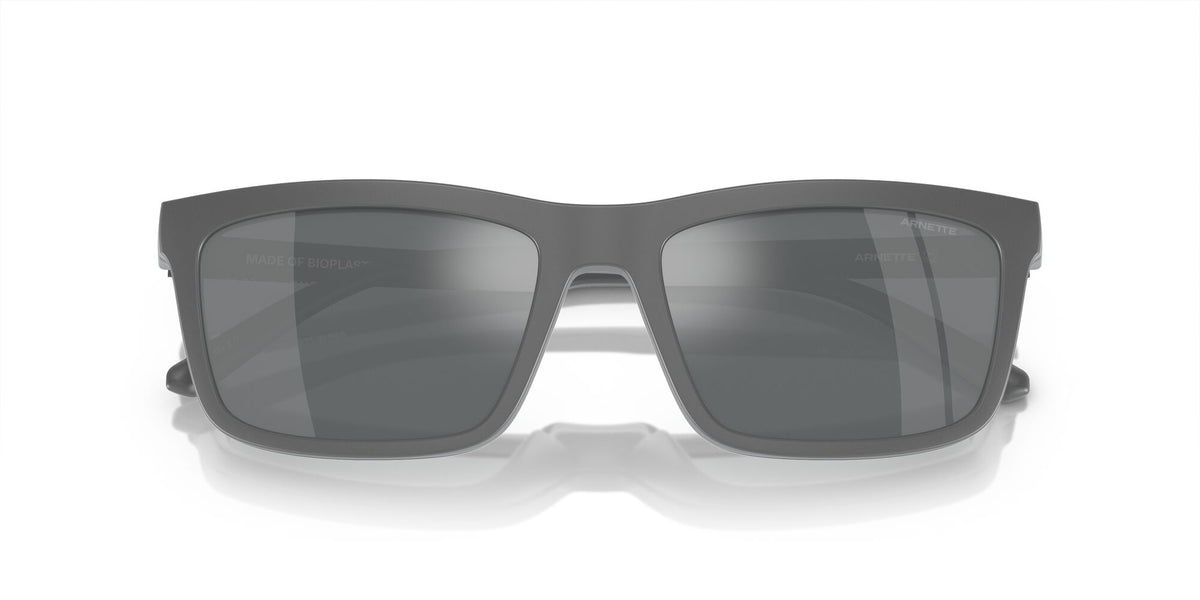 Arnette Hypno 2.0 0AN4333 28411W 55 Matte Dark Grey / Clear 55 / Polycarbonate / Injected / Injected