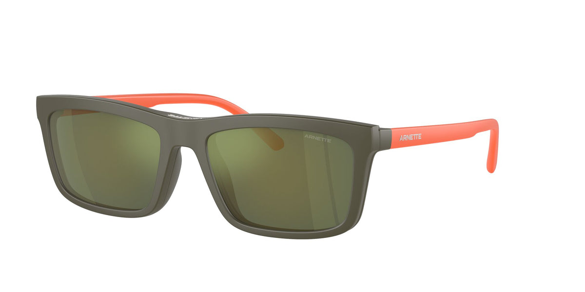 Arnette Hypno 2.0 0AN4333 28541W 55 Matte Military Green / Clear 55 / Polycarbonate / Injected / Injected