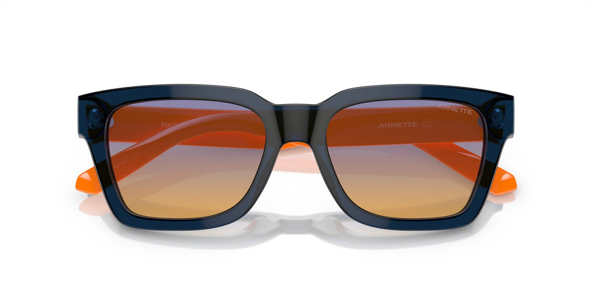 Arnette Cold Heart 2.0 0AN4334 12422H 53 Transparent Blue / Orange/Dark Blue 53 / Polyamide Bio / Acetate / Acetate