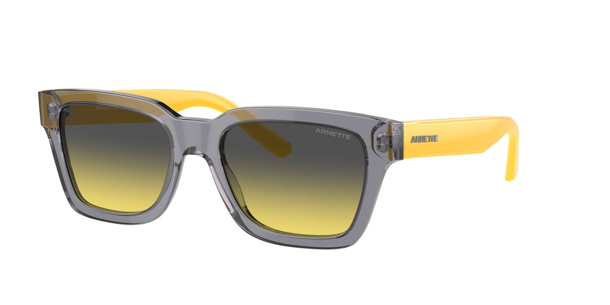 Arnette Cold Heart 2.0 0AN4334 12432Q 53 Transparent Grey / Yellow/Dark Grey 53 / Polyamide Bio / Acetate / Acetate