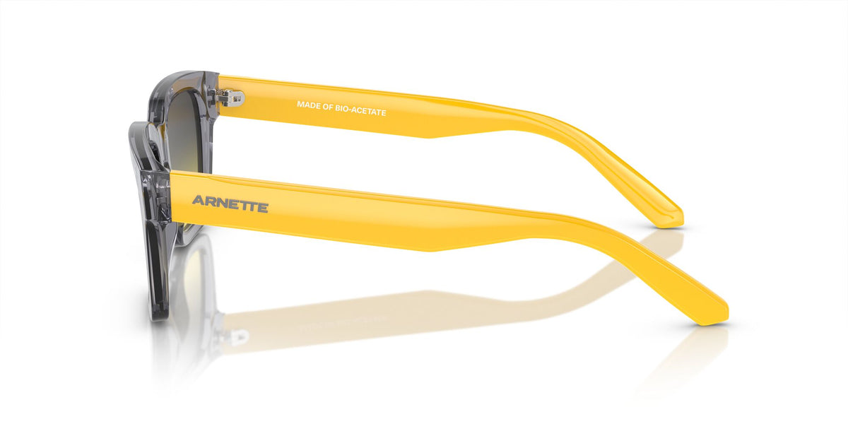 Arnette Cold Heart 2.0 0AN4334 12432Q 53 Transparent Grey / Yellow/Dark Grey 53 / Polyamide Bio / Acetate / Acetate