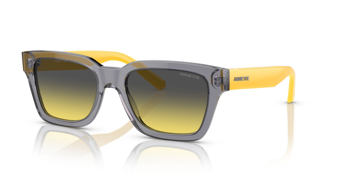 Arnette Cold Heart 2.0 0AN4334 12432Q 53 Transparent Grey / Yellow/Dark Grey 53 / Polyamide Bio / Acetate / Acetate