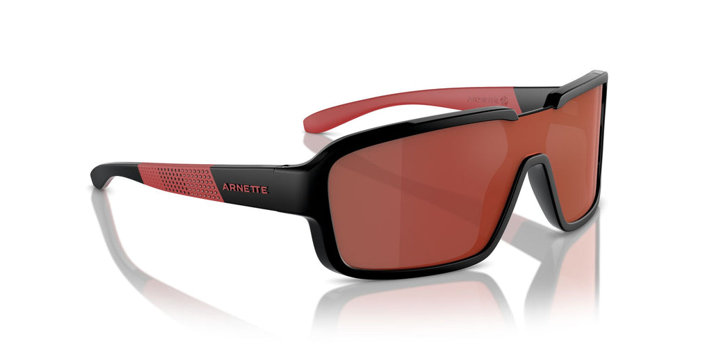 Arnette Fresa 0AN4335 27536Q 32 Black Matte/Shiny / Dark Grey Mirror Red/Yellow