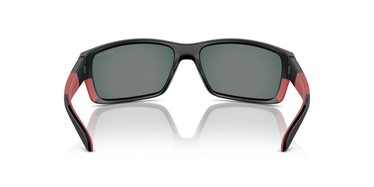 Arnette Frambuesa 0AN4336 27536Q 61 Black/Red Matte/Shiny / Grey Mirror Orange/Yellow