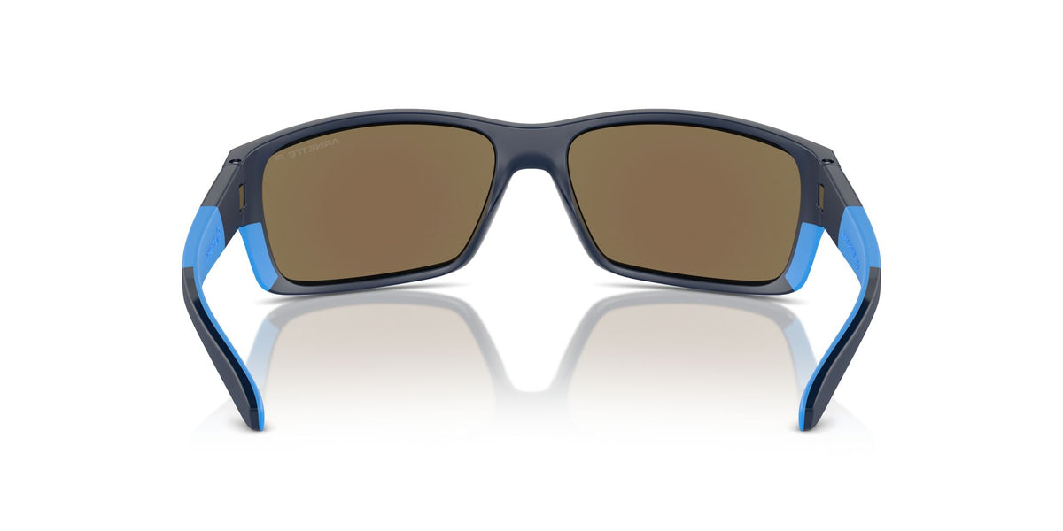 Arnette Frambuesa 0AN4336 275422 61 Dark Blue/lt Blue Matte/Shiny / Dark Grey Mirror Water Polarized