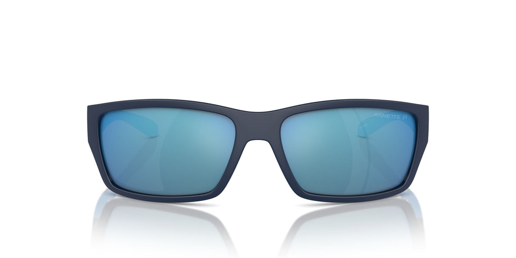 Arnette Frambuesa 0AN4336 275422 61 Dark Blue/lt Blue Matte/Shiny / Dark Grey Mirror Water Polarized