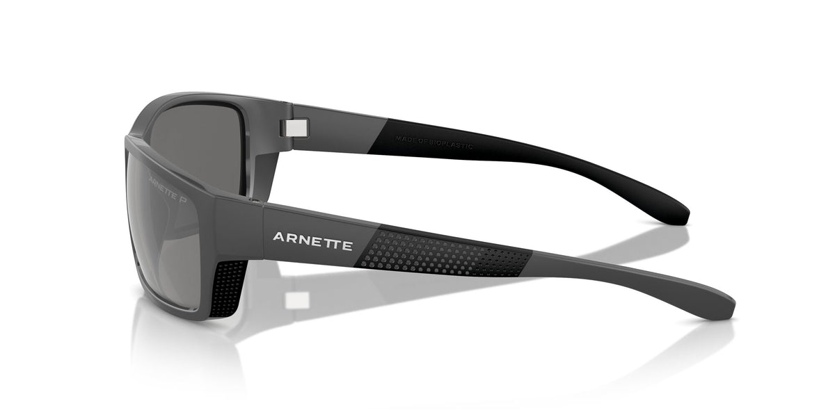 Arnette Frambuesa 0AN4336 2870Z3 61 Medium Grey/Black Matte/Shiny / Grey Mirror Silver 80 Polarized