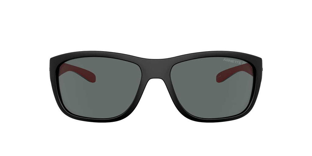 Arnette Floresta 0AN4337 275381 63 Black/Red Matte/Shiny / Dark Grey Polarized