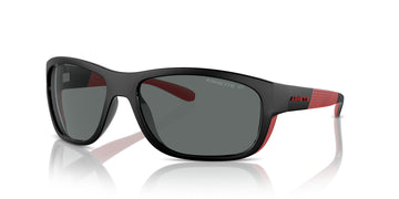 Arnette Floresta 0AN4337 275381 63 Black/Red Matte/Shiny / Dark Grey Polarized