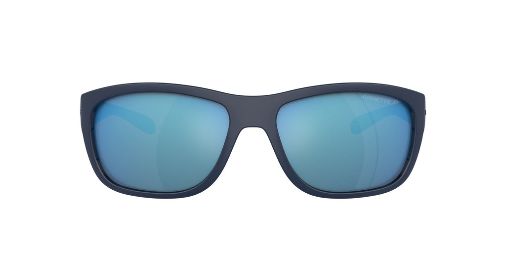 Arnette Floresta 0AN4337 275422 63 Dark Blue/lt Blue Matte/Shiny / Dark Grey Mirror Water Polarized